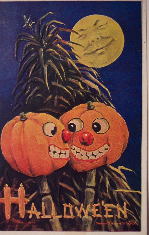 Creepy Vintage Halloween Cards ~ vintage everyday