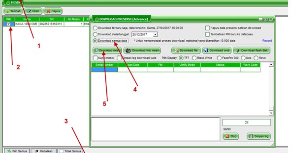 Cara Memindahkan Data Absen Dari Fingerprint Ke Flashdisk