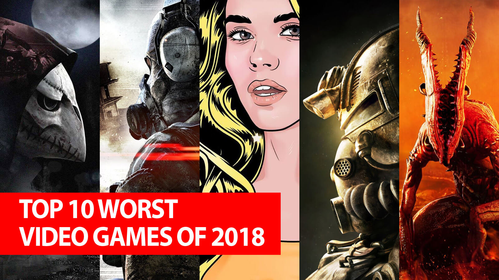 Top 10 Worst Video Games of 2018 Gameslaught