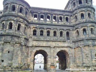 Visitar Trier, Alemanha porta nigra trier guia brasileira roma - Visitar Trier, Alemanha