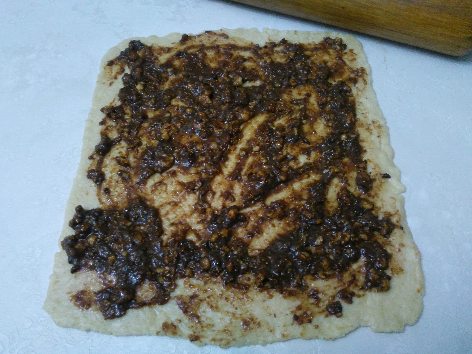 Akissmutfak İncirli Cevizli Rulo Kurabiye