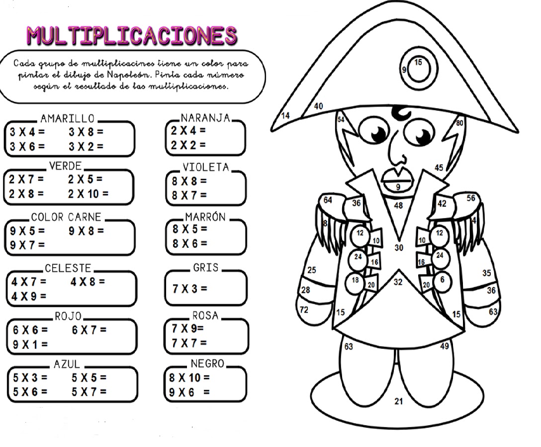 Tarea De Matem Aticas Para 3 Grado | educando con amor repasando las tablas Tarea De Matem Aticas Para 3 Grado | educando con amor repasando las tablas