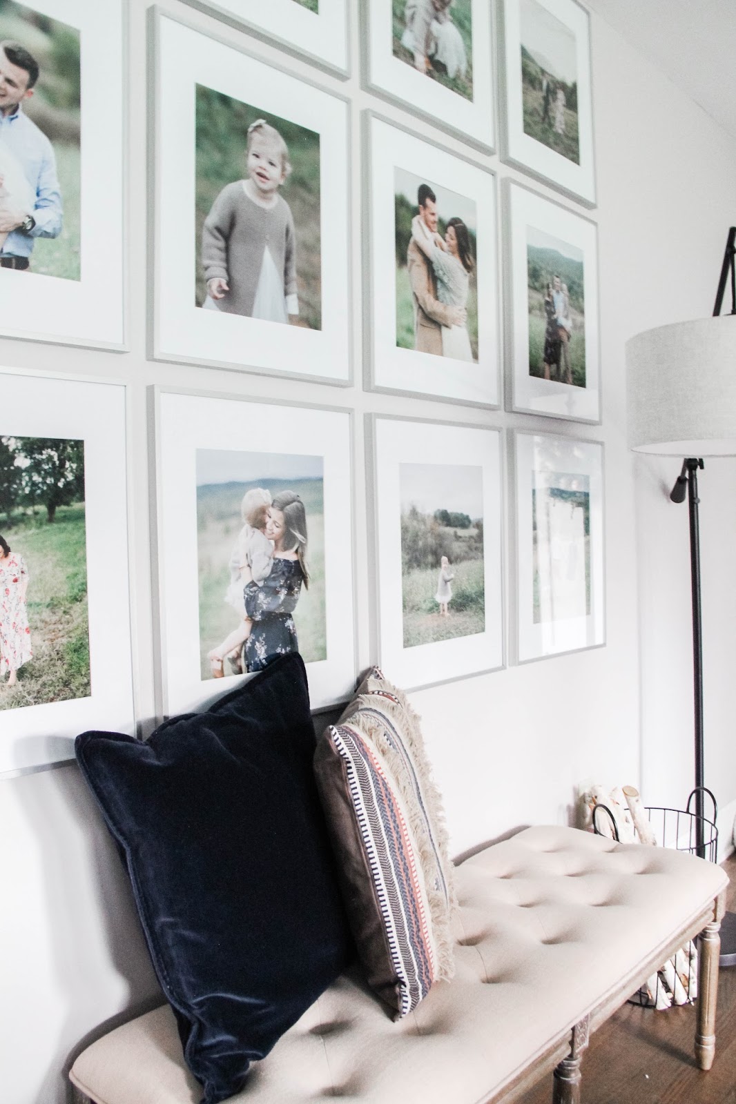 Planning Out A Gallery Wall Darling Do So Kind About My Gallery Wall That I Originally Shared Back In February Have Sense Made Some Changes To The Layout Of Furniture Our Family Room