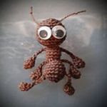 patron gratis hormiga amigurumi | free amigurumi pattern ant 