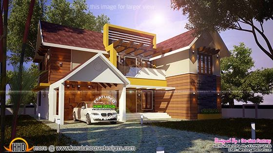 House 3d view