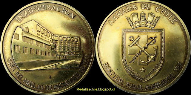 Medalla Inauguración Hospital Naval