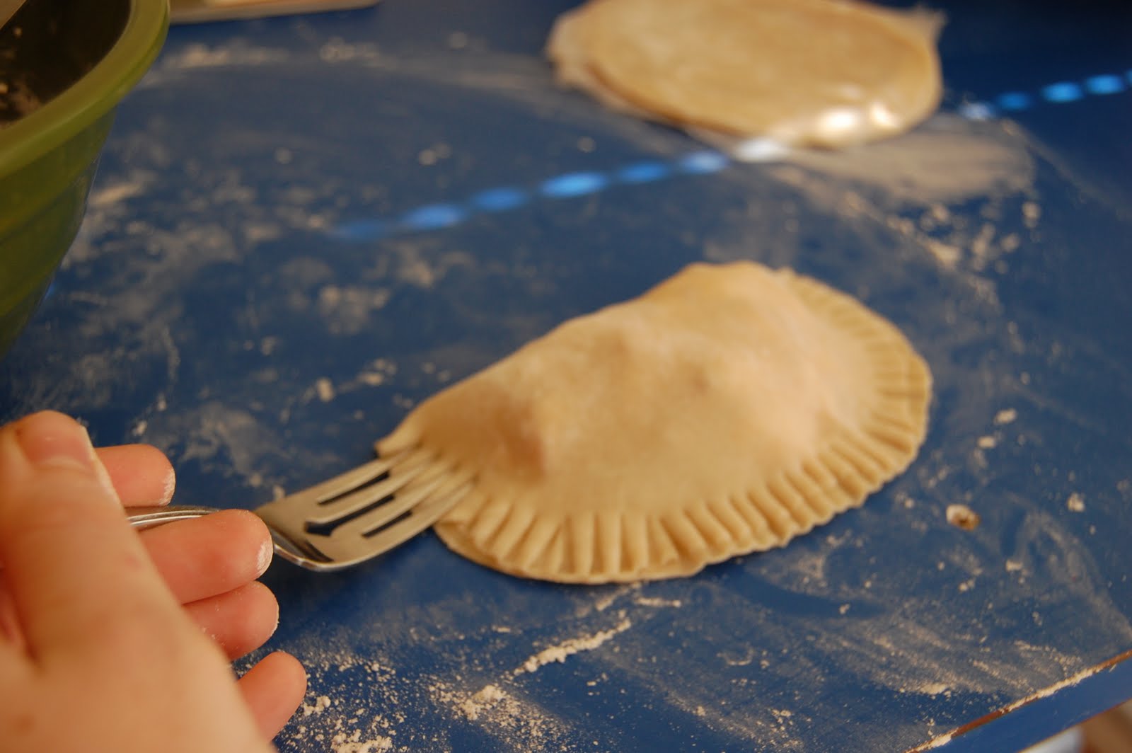 Malulu Bakes Vegan Strawberry "Cream Cheese" Empanadas
