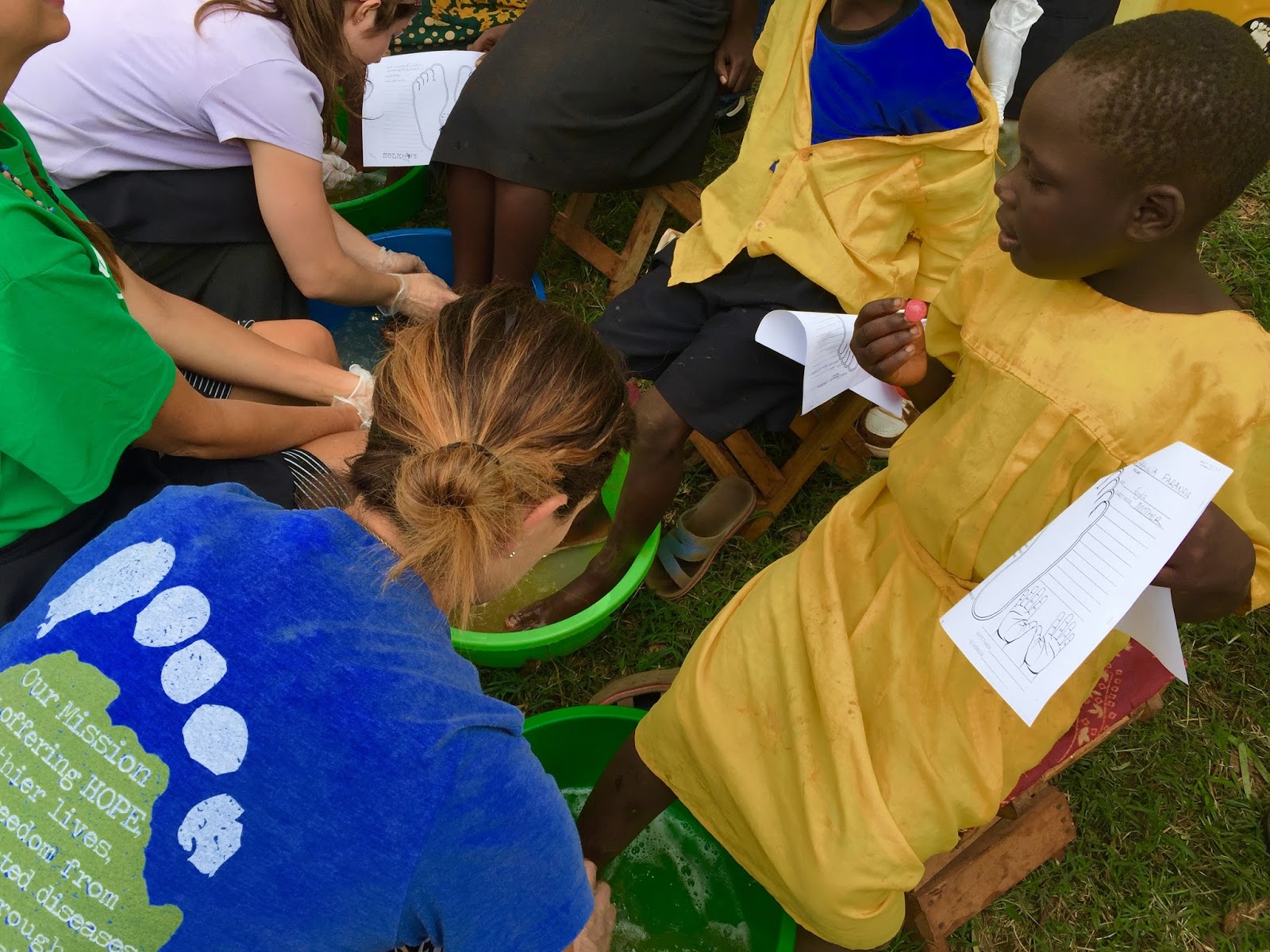 Mommas on a Mission Day 10 Sole Hope Jigger Removal Clinic