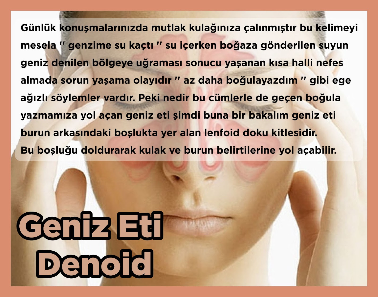 Burun tıkanıklığına ne iyi gelir Burun tıkanıklığına ne iyi gelir