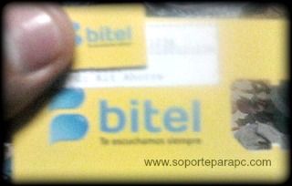 chip comprado en tienda de bitel