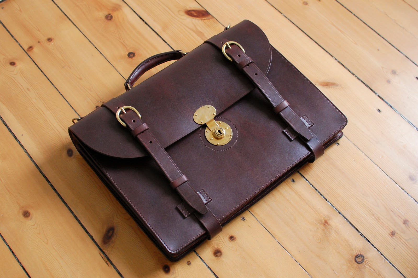 Andersen leather Classic English Briefcase with a slightly different