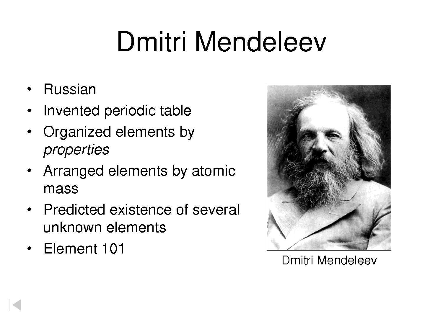 Dmitri Mendeleev Father Of The Periodic Table Dmitri - vrogue.co