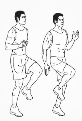30 Day HIIT Workout 30 Day HIIT Workout Day 7 High Knees