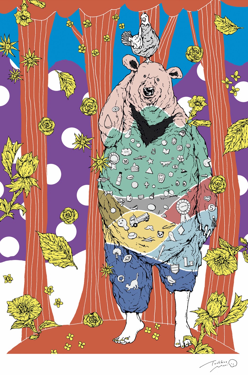 Toshihiro Mori 森 俊博. Pastel Wonderlands. Ilustración | Illustration