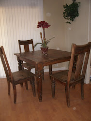 Table and chairs - SOLD
