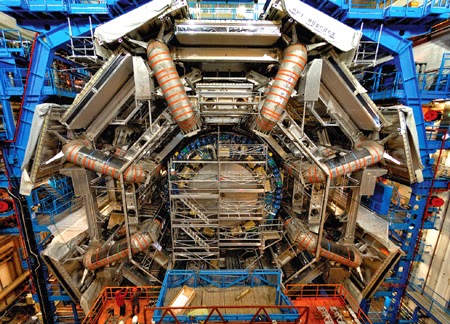 the detector of European Laboratory for Particle Physics(CERN),