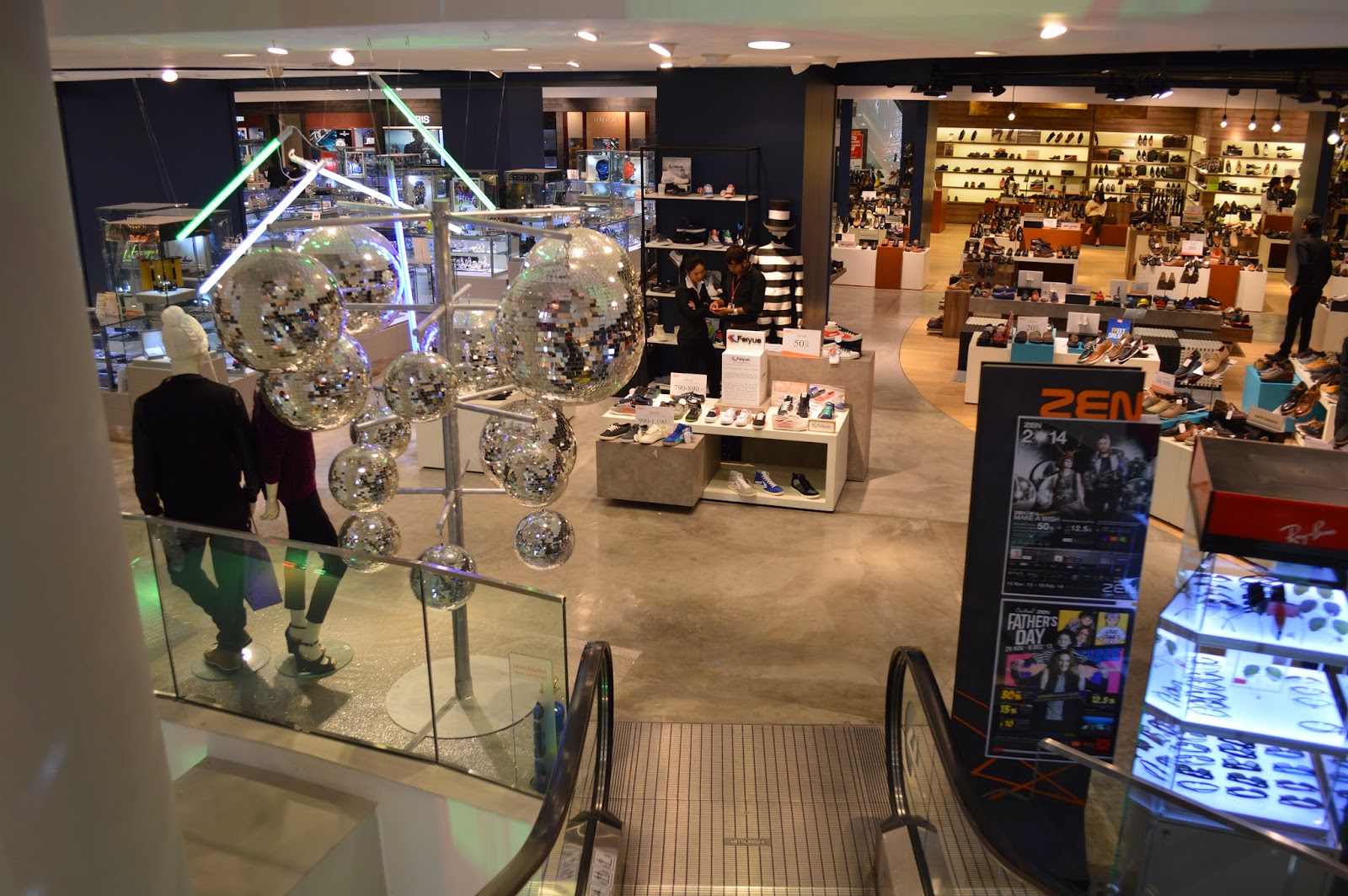 Zen Department Store is own and managed by Central Group. This