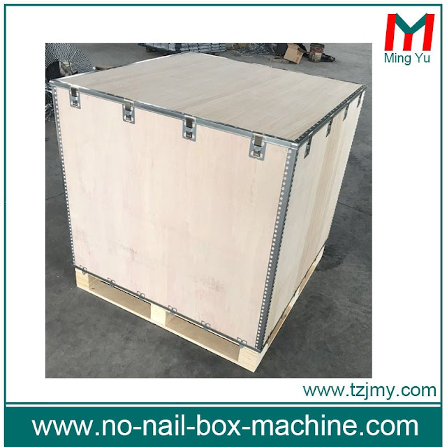 collapsible plywood box