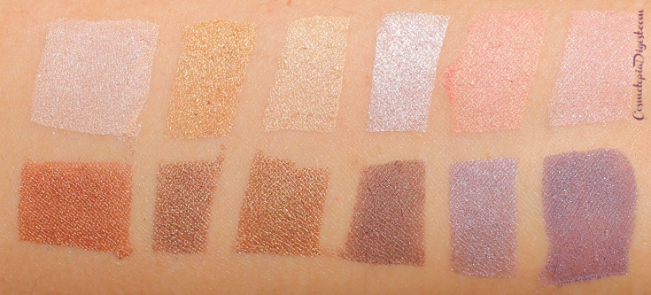 Here are swatches and review of the Cargo Cosmetics Summer in the City eyeshadow palette, and for an eye makeup I did with some of the shades.