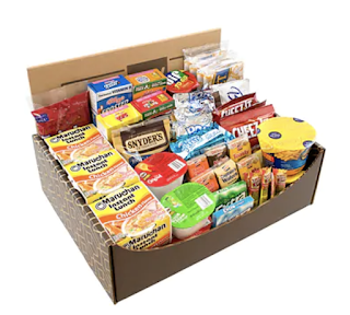 College students get hungry! Send them a box of snacks as a gift! Dorm room survival snack bo