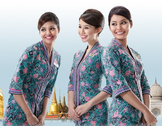 Contoh Batik Wanita Untuk Pramugari Terbaru Contoh Batik Wanita Untuk Pramugari Terbaru