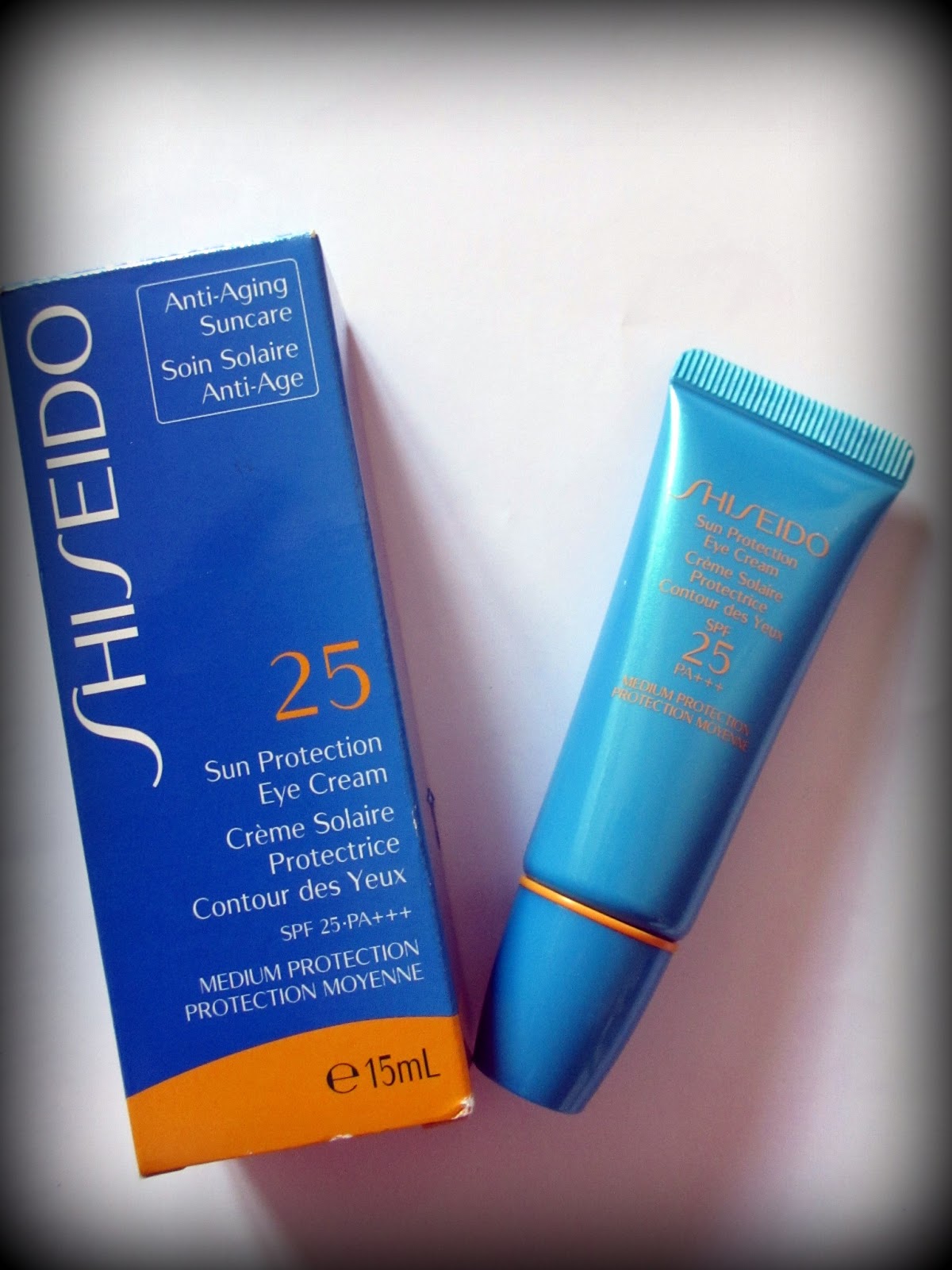 Dear Skin Shiseido Sun protection eye cream recenzija