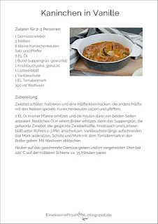 Rezept Kaninchen in Vanille Rezept Kaninchen in Vanille