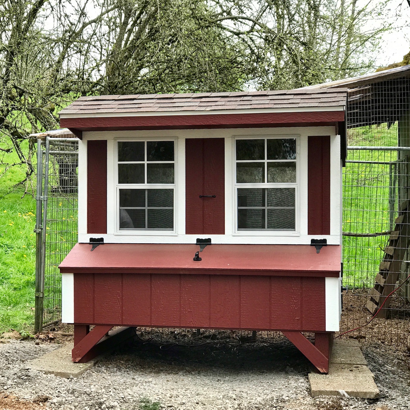 Teresa Kasner New Chicken Coop Installed!