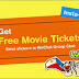 WeChat Stick-It-To-Win-It PROMO:  Your Movie Date is Free!”
