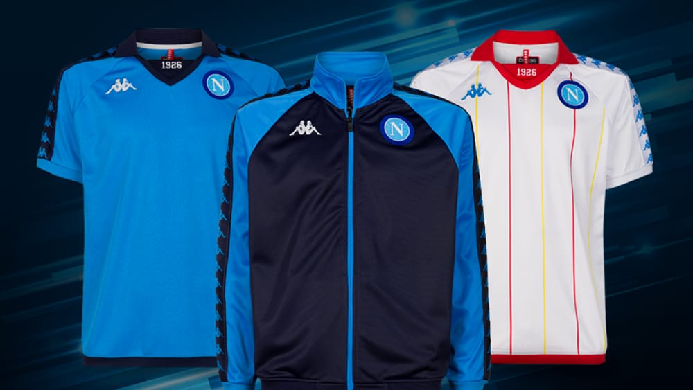 Napoli kappa tracksuit sales