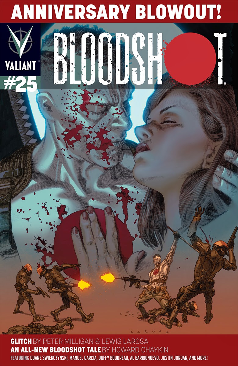 BLOODSHOT #25 – Cover A by Lewis LaRosa