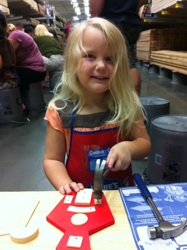Naptime = Craft time! Lowe's Build and Grow