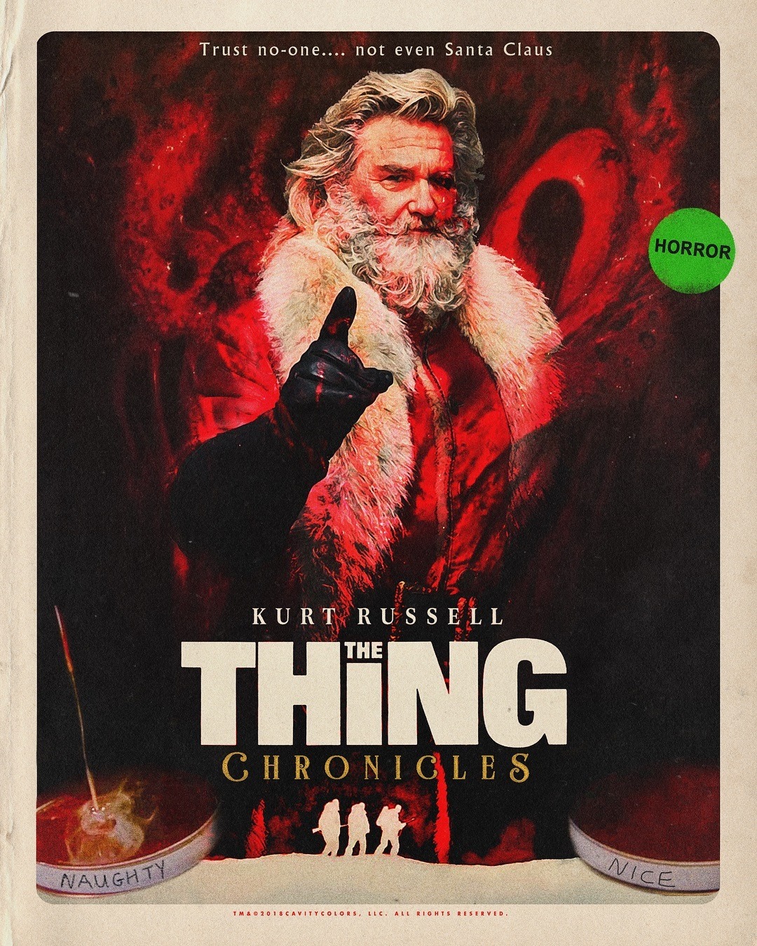 fictional christmas horror movies