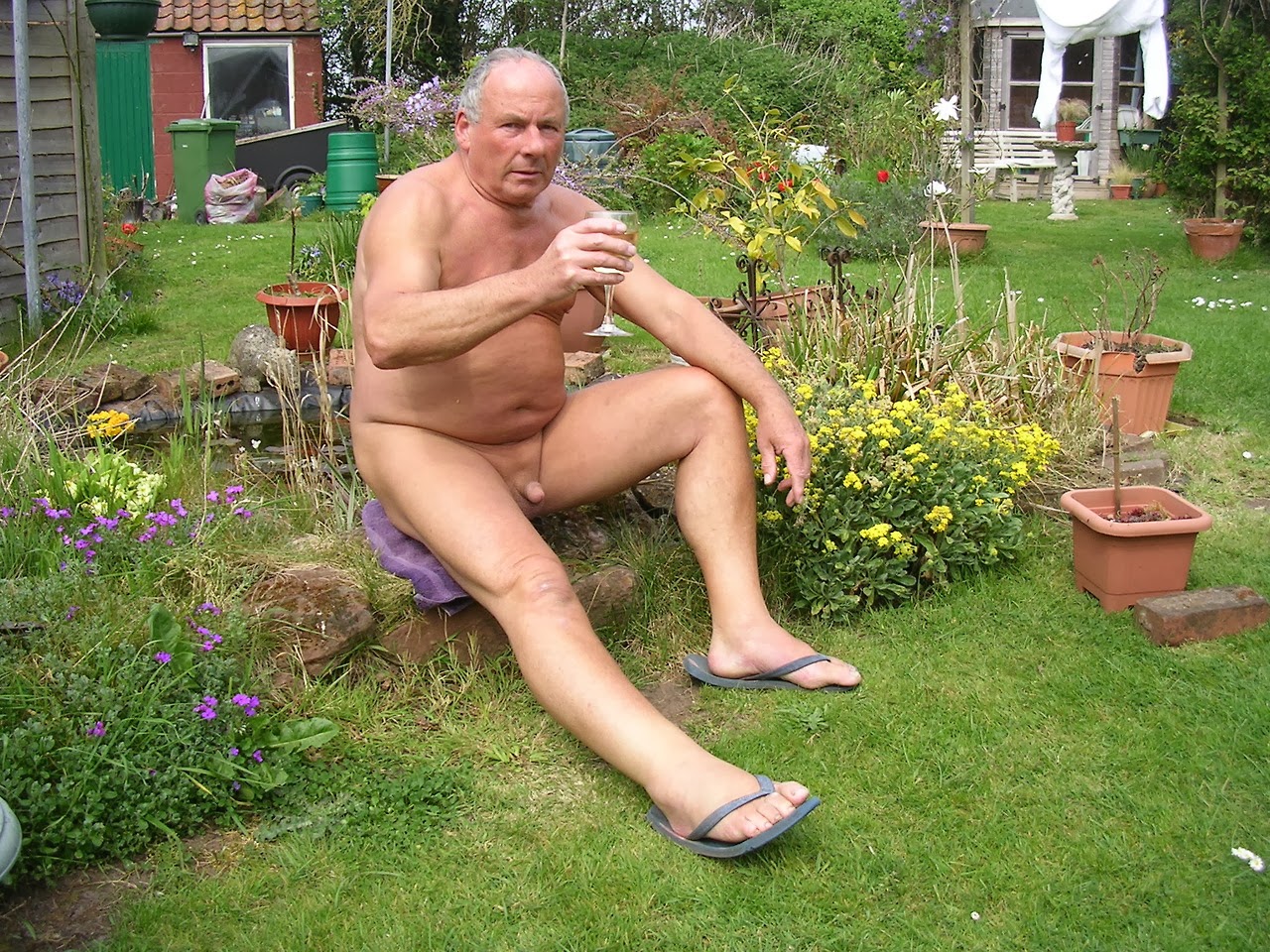 Naked Old Gay 78