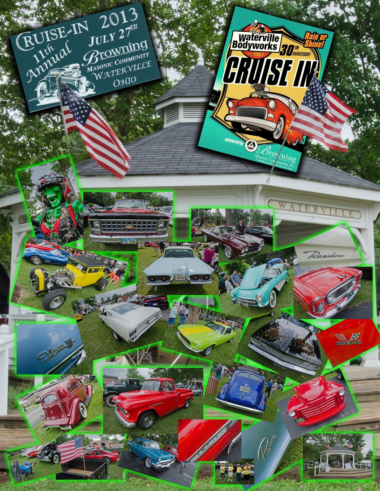 Ol'Strokers Car Club Waterville BodyworksBrowning Masonic Car Show 7