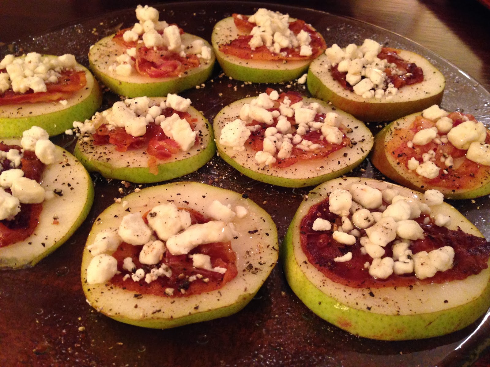 Stefanie's Gluten/Dairy Free Kitchen! Pancetta Crisps with Goat Cheese