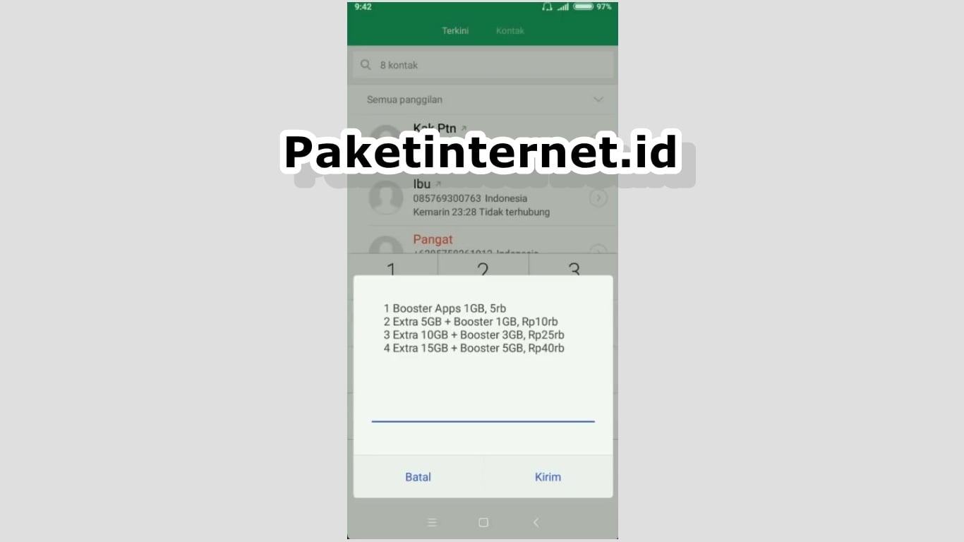 Paket Internet Indosat Unlimited