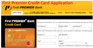 PremierCardOffer : First Premier Credit Card Application