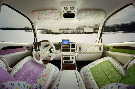 The Luxuriest Moment: Louis Vuitton, Burberry and Fendi Theme Car