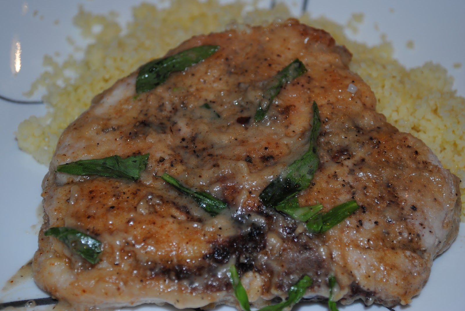 What's Cooking? Tarragon Smothered Pork Chops