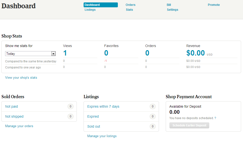 Craft Kraken Blog Etsy Dashboard And What It Means For You