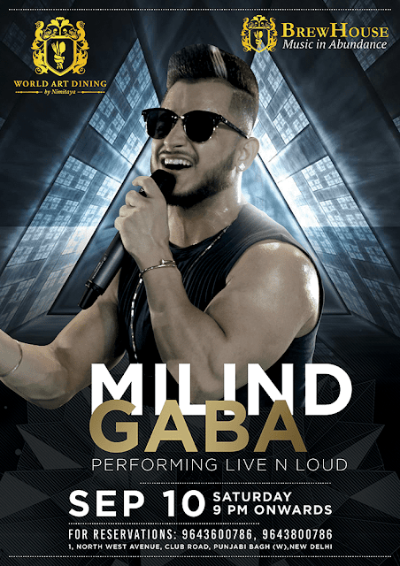 Milind Gaba Performing Live at BrewHouse Milind Gaba Performing Live at BrewHouse