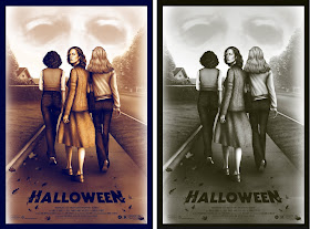 Halloween Movie Poster Screen Print by Sara Deck x Grey Matter Art