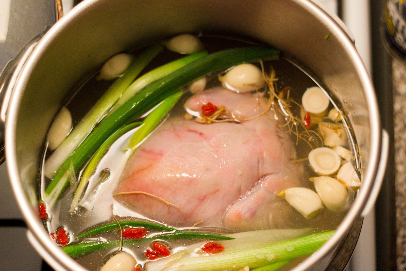 A Scientist's Love Affair with Food Ginseng Chicken Soup