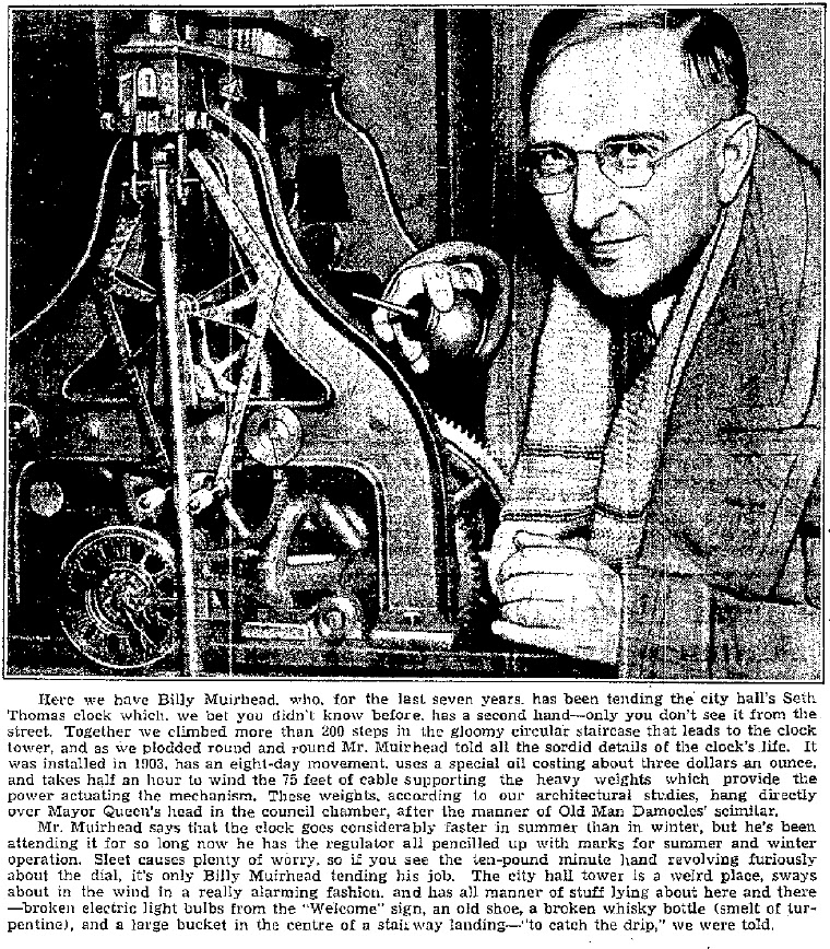 Winnipeg Places Downtown Places Edmonton Court Clock