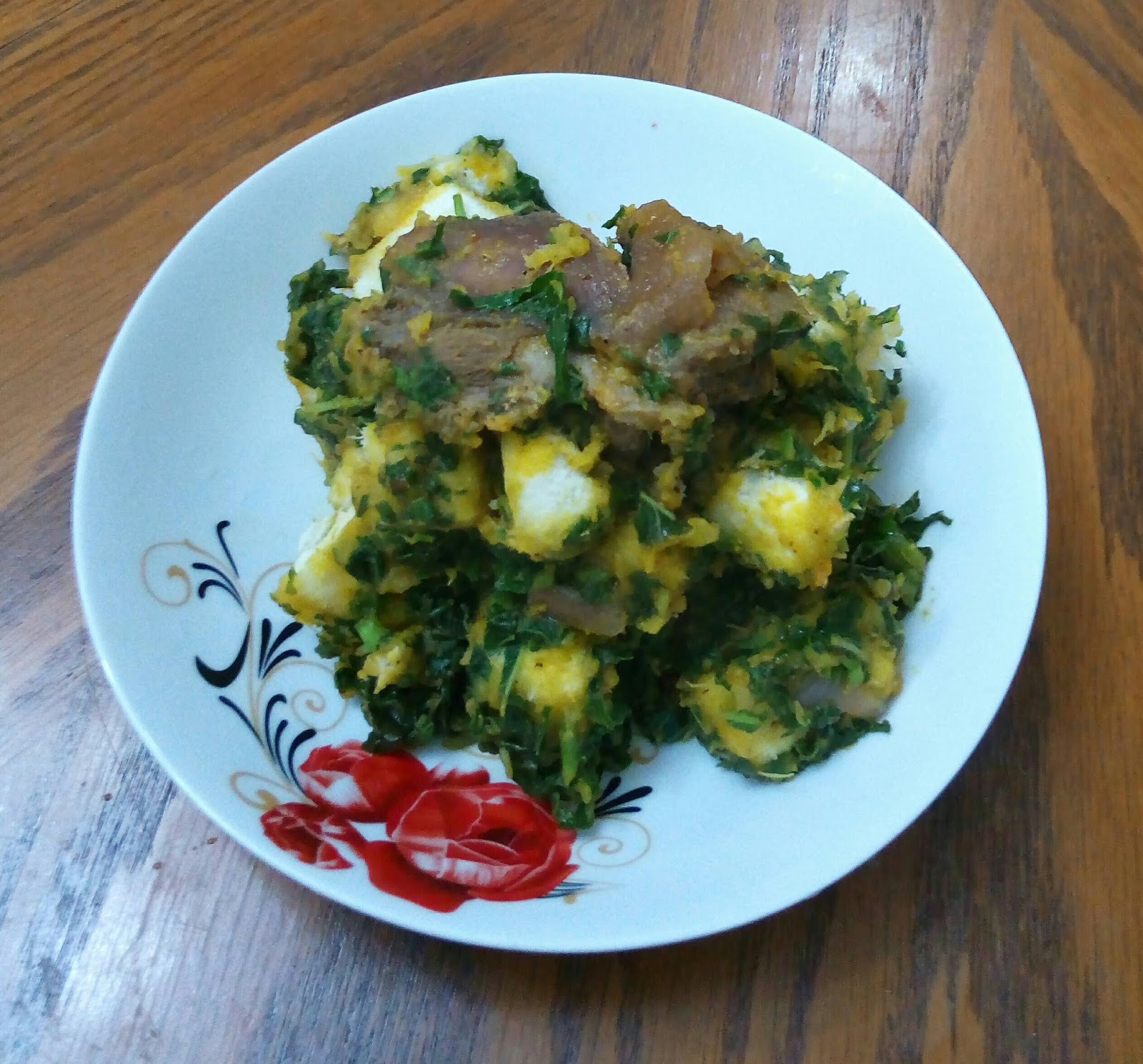 Chidinma Inspirations How To Prepare Vegetable Yam Porridge Within 20