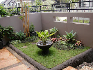 Contoh Gambar Desain Taman Minimalis Lahan Sempit