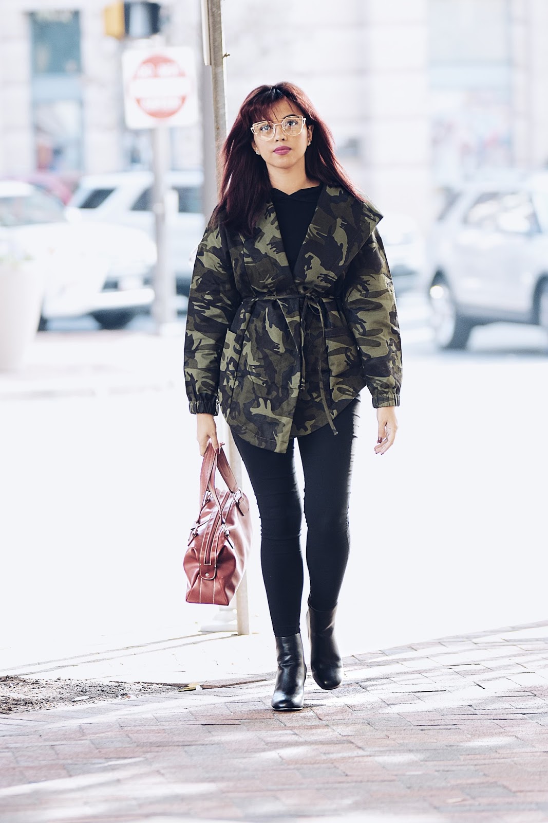New Hair Style-MariEstilo-Camo Jacket-Look of the day-fashionblogger-boots of the day-fashionista-dcblogger-armandhugon