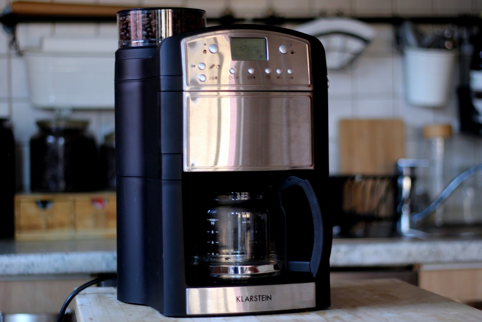 Back To Filter Klarstein Filter Kaffeemaschine Aromatica Mit Integriertem Mahlwerk Apfelbackchen Familienblog