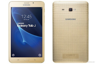 Samsung Galaxy Tab J Warna Emas